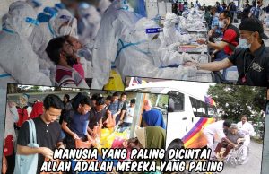 MANUSIA YANG PALING DICINTAI ALLAH ADALAH MEREKA YANG PALING BERMANFAAT KEPADA ORANG LAIN
