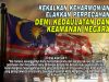 KEKALKAN KEHARMONIAN DAN ELAKKAN PERPECAHAN DI KALANGAN MASYARAKAT DEMI MEMPERKUKUHKAN KEDAULATAN DAN KEAMANAN NEGARA