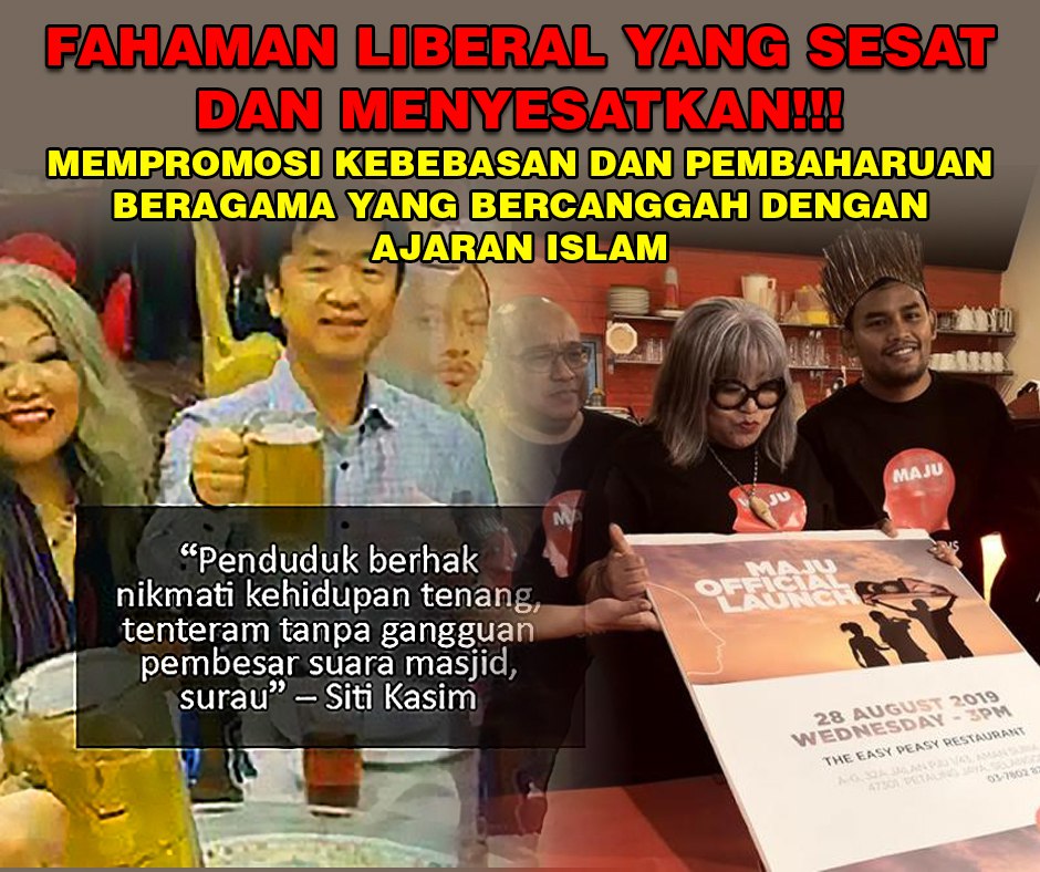 FAHAMAN LIBERAL YANG SESAT DAN MENYESATKAN!!! MEMPROMOSI KEBEBASAN DAN ...