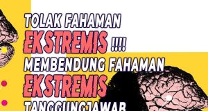 TOLAK FAHAMAN EKSTREMIS!!!! MEMBENDUNG FAHAMAN EKSTREMIS TANGGUNGJAWAB BERSAMA.