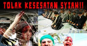 TOLAK KESESATAN SYIAH!! SUNNI-SYIAH MUSTAHIL DAPAT DISERASIKAN KERANA FAHAMAN SYIAH YANG SESAT SENTIASA MEMBUKA RUANG UNTUK BERKONFLIK YANG BOLEH MENGGUGAT KESELAMATAN NEGARA