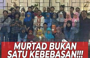 MURTAD BUKAN SATU KEBEBASAN!!! SETIAP UMAT ISLAM WAJIB INTIMA’ (BERGABUNG) DAN WALA’ (MEMBERI KESETIAAN) KEPADA AGAMA ISLAM