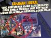 FAHAMAN LIBERAL YANG MEMISAHKAN AGAMA DARI KEHIDUPAN DUNIA ADALAH FAHAMAN YANG MENYALAHI AJARAN ISLAM MALAH MENGHINA AGAMA ISLAM