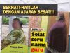 BERHATI-HATILAH DENGAN AJARAN SESAT!!! BENTENGI DIRI DENGAN ILMU AGAMA YANG BENAR SUPAYA TIDAK MUDAH TERPENGARUH DENGAN AJARAN SESAT YANG SEMAKIN BERKEMBANG