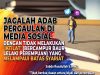 JAGALAH ADAB PERGAULAN DI MEDIA SOSIAL DENGAN TIDAK MELAKUKAN ‘IKTILAT’ (BERCAMPUR BAUR LELAKI PEREMPUAN) YANG MELAMPAUI BATAS SYARIAT