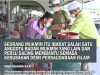 SEORANG MUKMIN ITU IBARAT SALAH SATU ANGGOTA BADAN MUKMIN YANG LAIN DAN PERLU SALING MEMBANTU SEMASA KESUSAHAN DEMI PERSAUDARAAN ISLAM