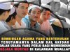 BIMBINGAN AGAMA YANG BERTERUSAN TERUTAMANYA DALAM HAL AKIDAH ADALAH USAHA YANG PERLU BAGI MEMBENDUNG GEJALA MURTAD DI KALANGAN MUALLAF
