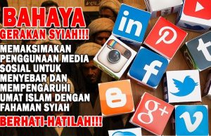 BAHAYA GERAKAN SYIAH!!! MEMAKSIMAKAN PENGGUNAAN MEDIA SOSIAL UNTUK MENYEBAR DAN MEMPENGARUHI UMAT ISLAM DENGAN FAHAMAN SYIAH BERHATI-HATILAH!!!