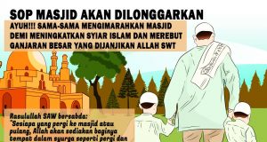 SOP MASJID AKAN DILONGGARKAN AYUH!!! SAMA-SAMA MENGIMARAHKAN MASJID DEMI MENINGKATKAN SYIAR ISLAM DAN MEREBUT GANJARAN BESAR YANG DIJANJIKAN ALLAH SWT