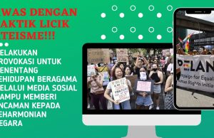 AWAS DENGAN TAKTIK LICIK ATEISME!!! MELAKUKAN PROVOKASI UNTUK MENENTANG KEHIDUPAN BERAGAMA MELALUI MEDIA SOSIAL MAMPU MEMBERI ANCAMAN KEPADA KEHARMONIAN NEGARA