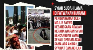 SYIAH SUDAH LAMA DIFATWAKAN HARAM PENGHARAMAN OLEH MAJLIS FATWA KEBANGSAAN ADALAH KERANA AJARAN SYIAH BERCANGGAH SAMA SEKALI DENGAN ASWJ SAMA ADA AKIDAH, SYARIAT DAN AKHLAK