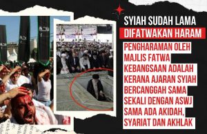 SYIAH SUDAH LAMA DIFATWAKAN HARAM PENGHARAMAN OLEH MAJLIS FATWA KEBANGSAAN ADALAH KERANA AJARAN SYIAH BERCANGGAH SAMA SEKALI DENGAN ASWJ SAMA ADA AKIDAH, SYARIAT DAN AKHLAK