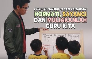 GURU PETUNJUK JALAN KEBAIKAN. HORMATI, SAYANGI DAN MULIAKANLAH GURU KITA