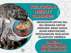 KELICIKAN HIZBUT TAHRIR!!! MENGEKSPLOITASI ISU-ISU SEMASA UNTUK MENARIK ANAK MUDA AGAR MENYOKONG PERJUANGAN ‘KHILAFAH ISLAMIYAH’ MEREKA JANGAN TERPENGARUH DENGANNYA!!!