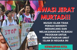 AWASI JERAT MURTAD!!! MUSUH ISLAM TIDAK PERNAH BERHENTI MERANCANG DAN MELAKSANAKAN PELBAGAI PROGRAM UNTUK MEMURTADKAN UMAT ISLAM DI NEGARA INI KEWAJIPAN KITA UNTUK MENCEGAHNYA