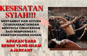 KESESATAN SYIAH!!! MENYAMBUT HARI ASYURA (10 MUHARAM) DENGAN MENYEKSA TUBUH BADAN BAGI MEMPERINGATI KEMATIAN SAIDINA HUSAIN APAKAH CARA BEGINI YANG ISLAM AJARKAN?