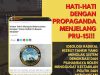 HATI-HATI DENGAN PROPAGANDA MENJELANG PRU-15!!! IDEOLOGI RADIKAL HIZBUT TAHRIR YANG MENOLAK SISTEM DEMOKRASI DAN PILIHANRAYA BOLEH MENGGUGAT KESTABILAN POLITIK DAN MENGANCAM KESELAMATAN NEGARA