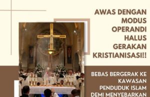 AWAS DENGAN MODUS OPERANDI HALUS GERAKAN KRISTIANISASI!!! BEBAS BERGERAK KE KAWASAN PENDUDUK ISLAM DEMI MENYEBARKAN RISALAH ‘BIBLE’ DAN MENGKRISTIANKAN UMAT ISLAM