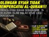GOLONGAN SYIAH TIDAK MEMPERCAYAI AL-QURAN!!! TERNYATA SYIAH BUKAN SEBAHAGIAN DARI AGAMA ISLAM MALAH SESAT LAGI MENYESATKAN