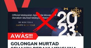 AWAS!!! GOLONGAN MURTAD SEMAKIN BERANI MENGHINA ISLAM DAN MENGHASUT BANGSA MELAYU-ISLAM UNTUK TURUT SAMA MURTAD