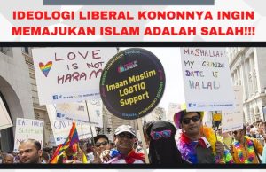 IDEOLOGI LIBERAL KONONNYA INGIN MEMAJUKAN ISLAM ADALAH SALAH!!! KEHIDUPAN PERLU DISELARIKAN BERLANDASKAN AGAMA, BUKANNYA SYARIAT DIUBAH MENGIKUT KEHENDAK ZAMAN