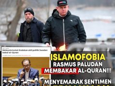 ISLAMOFOBIA RASMUS PALUDAN MEMBAKAR AL-QURAN!!!MENYEMARAK SENTIMEN PERKAUMAN DAN MENCETUSKAN PROVOKASI KE ARAH KEGANASAN