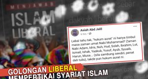 GOLONGAN LIBERAL MEMPERTIKAI SYARIAT ISLAM DENGAN DAKWAAN MENYEKAT HAK ASASI MANUSIA PERLU DITEGAH