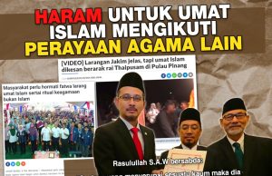 HARAM UNTUK UMAT ISLAM MENGIKUTI PERAYAAN AGAMA LAIN