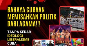 BAHAYA CUBAAN MEMISAHKAN POLITIK DARI AGAMA!!! TANPA SEDAR IDEOLOGI LIBERALISME CUBA MERESAPI PEMIKIRAN UMAT ISLAM DALAM SEGENAP ASPEK