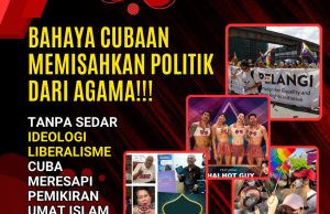 BAHAYA CUBAAN MEMISAHKAN POLITIK DARI AGAMA!!! TANPA SEDAR IDEOLOGI LIBERALISME CUBA MERESAPI PEMIKIRAN UMAT ISLAM DALAM SEGENAP ASPEK