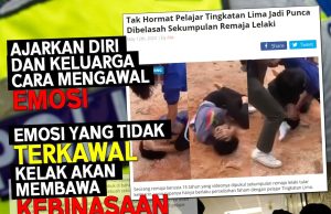 AJARKAN DIRI DAN KELUARGA CARA MENGAWAL EMOSI – EMOSI YANG TIDAK TERKAWAL KELAK AKAN MEMBAWA KEBINASAAN
