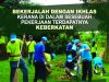 BEKERJALAH DENGAN IKHLAS KERANA DI DALAM SESEBUAH PEKERJAAN TERDAPATNYA KEBERKATAN