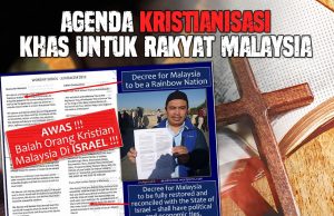 AGENDA KRISTIANISASI KHAS UNTUK RAKYAT MALAYSIA – SIMBOLIK AMARAN BAKAL TERANCAMNYA AKIDAH UMAT ISLAM