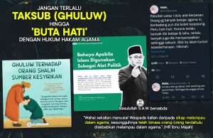 POLITIK DAN AGAMA PERLU BERSATU BAGI MERUNTUHKAN WABAK MURTAD DALAM KALANGAN UMAT ISLAM DI MALAYSIA