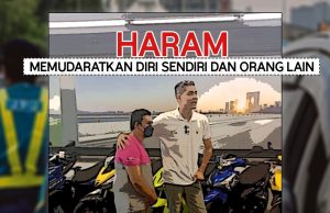 HARAM MEMUDARATKAN DIRI SENDIRI DAN ORANG LAIN JANGAN TERLALU ‘MENGAGUNGKAN’ PESALAH YANG NYATA MELANGGAR UNDANG – UNDANG