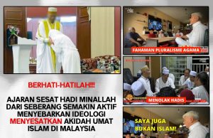 BERHATI-HATILAH!!! AJARAN SESAT HADI MINALLAH DARI SEBERANG SEMAKIN AKTIF MENYEBARKAN IDEOLOGI MENYESATKAN AKIDAH UMAT ISLAM DI MALAYSIA