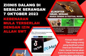 ZI0NI5 DALANG DI SEBALIK SERANGAN 7 OKTOBER 2023 KEBENARAN MULA TERSERLAH DENGAN IZIN ALLAH SWT