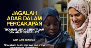 JAGALAH ADAB DALAM PERCAKAPAN – ‘TIKAMAN LIDAH’ LEBIH TAJAM DAN AMAT BERBAHAYA