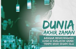 DUNIA AKHIR ZAMAN BANGGA MENAYANGKAN DOSA DI KHALAYAK RAMAI TANPA RASA SEGAN SILU