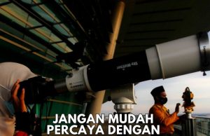 JANGAN MUDAH PERCAYA DENGAN PERKARA LUAR BIASA, SEBALIKNYA SELIDIK DAHULU KEBENARANNYA