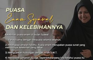 PUASA ENAM SYAWAL DAN KELEBIHANNYA