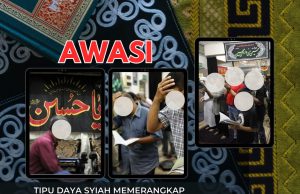 AWASI TIPU DAYA SYIAH MEMERANGKAP EMOSI UMAT ISLAM AKHIRNYA MEMESONGKAN AKIDAH