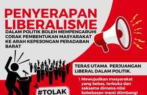 PENYERAPAN LIBERALISME DALAM POLITIK BOLEH MEMPENGARUHI CORAK PEMBENTUKAN MASYARAKAT KE ARAH KEPESONGAN PERADABAN BARAT