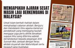 MENGAPAKAH AJARAN SESAT MASIH LAGI BERKEMBANG DI MALAYSIA?