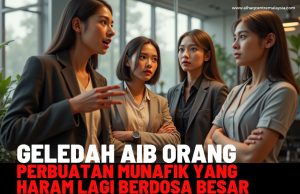 GELEDAH AIB ORANGPERBUATAN MUNAFIK YANG HARAM LAGI BERDOSA BESAR