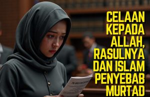 CELAAN KEPADA ALLAH, RASULNYA DAN ISLAM PENYEBAB MURTAD