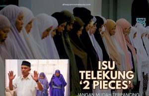 ISU TELEKUNG “2 PIECES”: JANGAN MUDAH TERPANCING EMOSI DENGAN HUKUM AGAMA YANG JELAS DAN NYATA