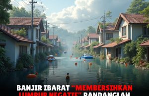 BANJIR IBARAT “MEMBERSIHKAN LUMPUR NEGATIF”: PANDANGLAH MUSIBAH SEBAGAI SATU TITIK PENYATUAN HATI