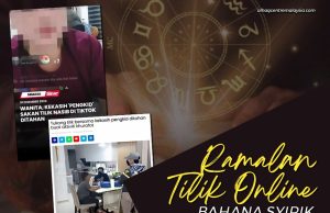 RAMALAN TILIK ONLINE:BAHANA SYIRIK MEMBAWA KEPADA KERUNTUHAN IMAN