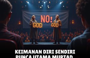 KEIMANAN DIRI SENDIRI PUNCA UTAMA MURTAD, BUKANNYA SALAH AUTORITI DAN PERUNDANGAN